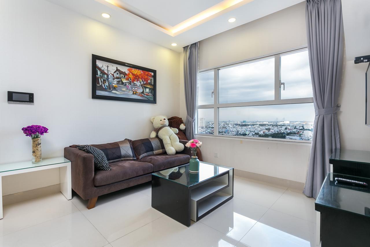 Sunrise City Trang' S Apartment W2-1704 Ho Či Minovo Město Exteriér fotografie