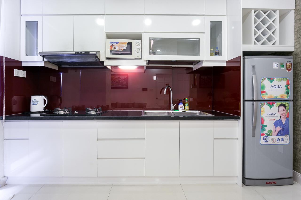 Sunrise City Trang' S Apartment W2-1704 Ho Či Minovo Město Exteriér fotografie