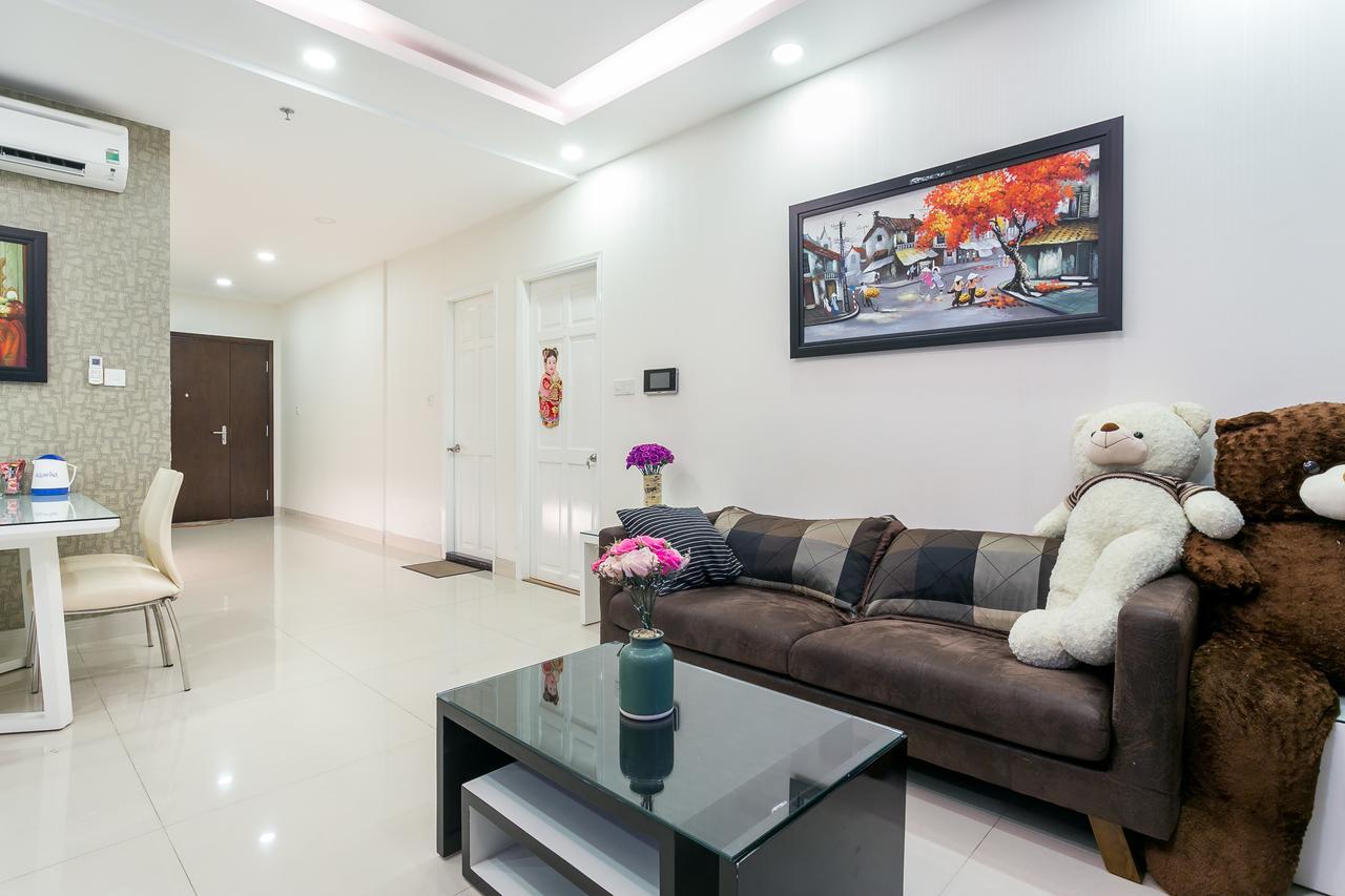 Sunrise City Trang' S Apartment W2-1704 Ho Či Minovo Město Exteriér fotografie