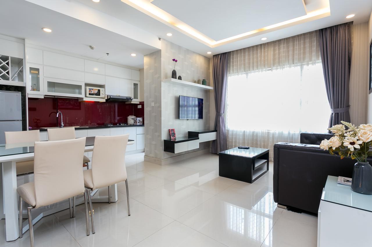 Sunrise City Trang' S Apartment W2-1704 Ho Či Minovo Město Exteriér fotografie