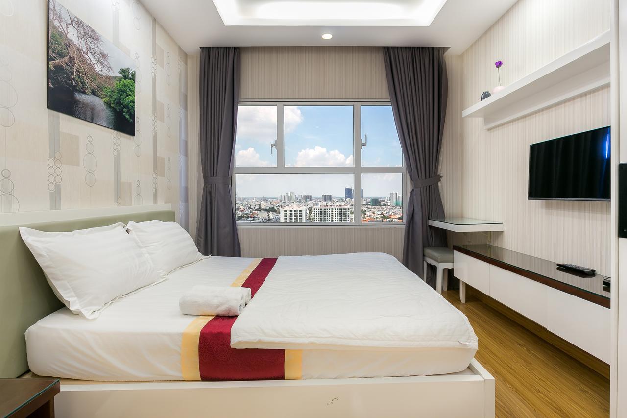 Sunrise City Trang' S Apartment W2-1704 Ho Či Minovo Město Exteriér fotografie
