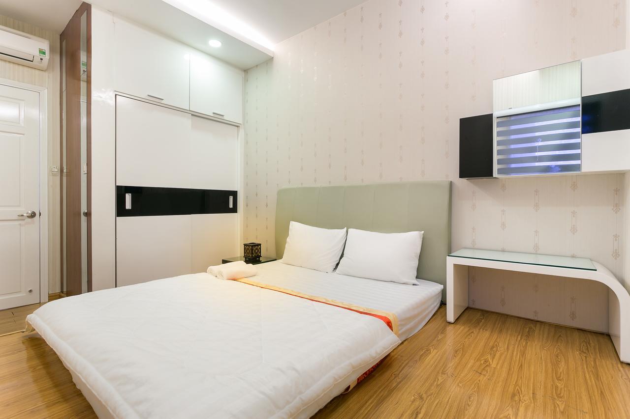 Sunrise City Trang' S Apartment W2-1704 Ho Či Minovo Město Exteriér fotografie