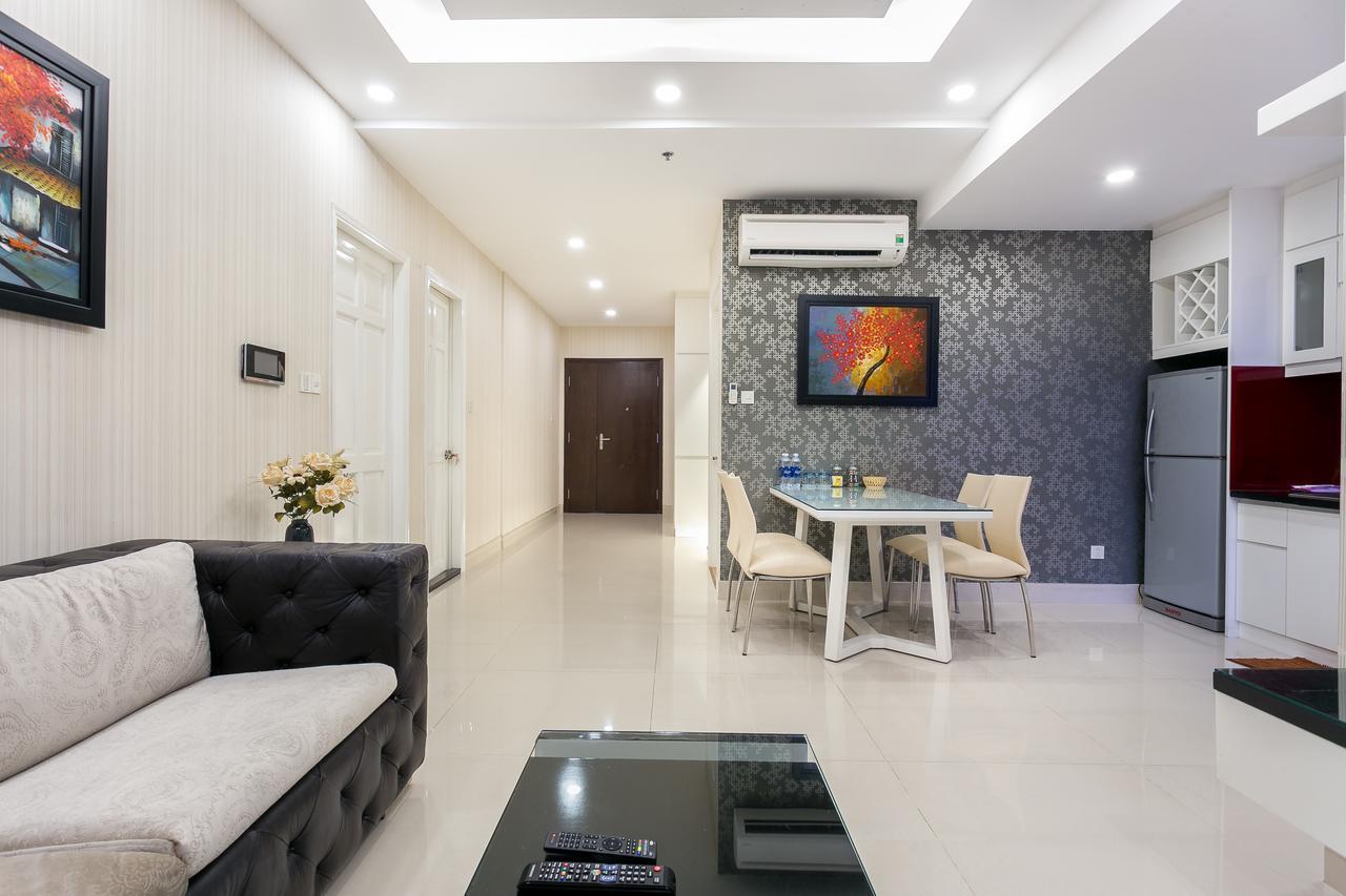 Sunrise City Trang' S Apartment W2-1704 Ho Či Minovo Město Exteriér fotografie