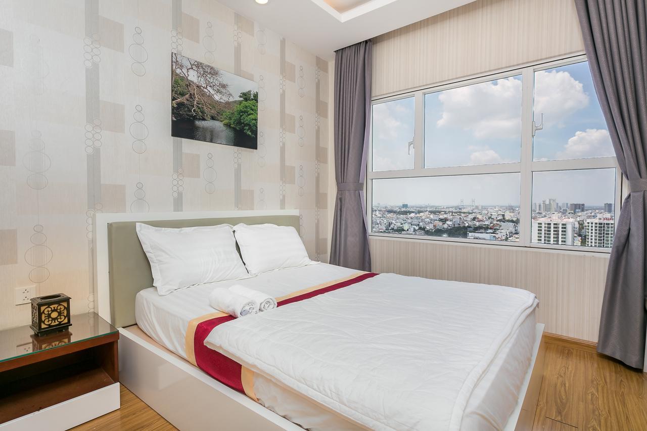 Sunrise City Trang' S Apartment W2-1704 Ho Či Minovo Město Exteriér fotografie