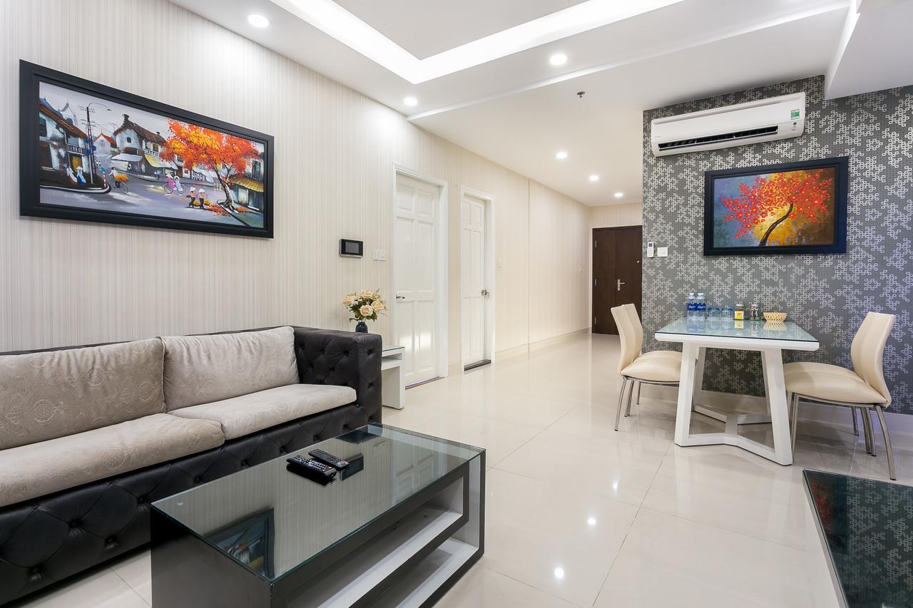 Sunrise City Trang' S Apartment W2-1704 Ho Či Minovo Město Exteriér fotografie